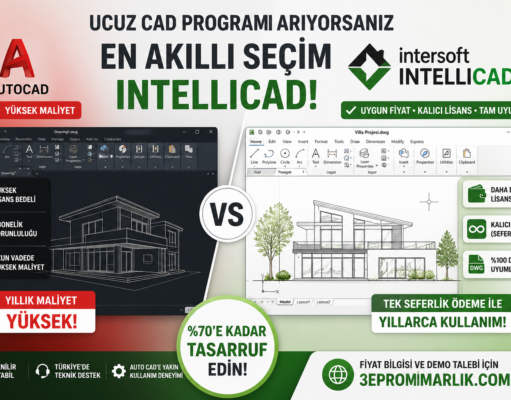 Ucuz CAD Programları (Lisanslı) – 2026 Rehberi
