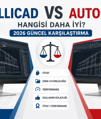 IntelliCAD vs AutoCAD: Hangisi Daha İyi? (2026 Güncel Karşılaştırma)