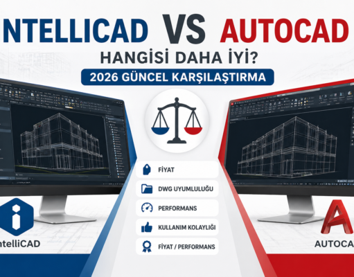IntelliCAD vs AutoCAD: Hangisi Daha İyi? (2026 Güncel Karşılaştırma)