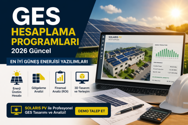 GES Hesaplama Programları (2026) – En İyi Güneş Enerjisi Yazılımları