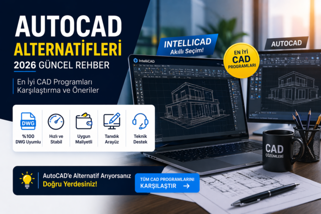 AutoCAD Alternatifleri (2026) – En İyi CAD Programları