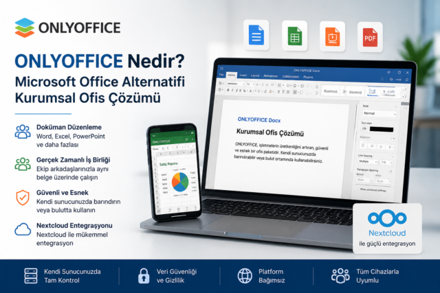 ONLYOFFICE Nedir? Microsoft Office Alternatifi Kurumsal Ofis Çözümü