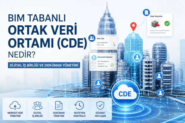 BIM Tabanlı Ortak Veri Ortamı (CDE) Nedir? Dijital İş Birliği ve Doküman Yönetimi
