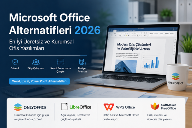 Microsoft Office Alternatifleri 2026: En İyi Ücretsiz ve Kurumsal Ofis Yazılımları