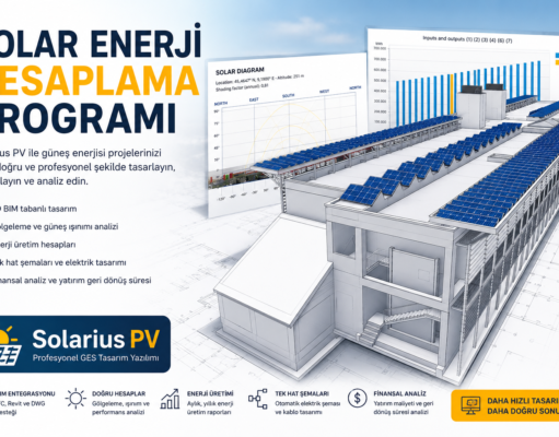 Solar Enerji Hesaplama Programı: Solarius PV ile Profesyonel GES Tasarımı