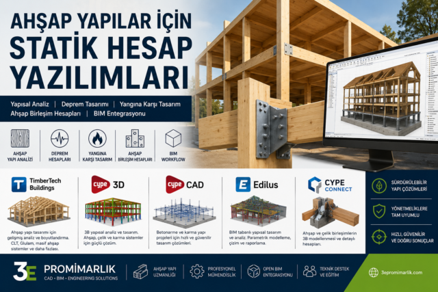 Ahşap Yapılar İçin Statik Hesap Yazılımları