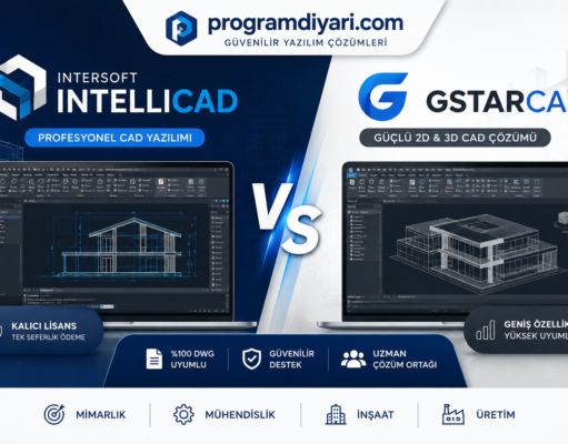 Intersoft IntelliCAD vs GstarCAD: Hangi CAD Yazılımı Daha İyi?